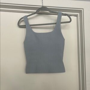 Aritzia Babaton Sculpy Knit Square neck Tank